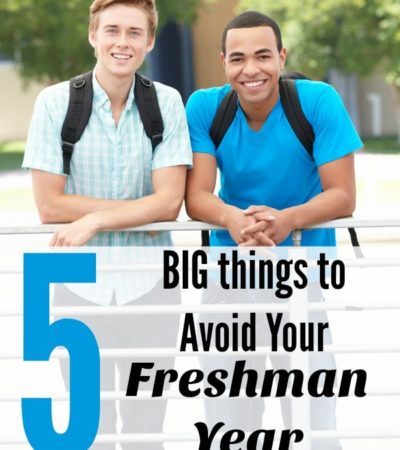 5 Things to Avoid in Your First Year of College- Start college off on the right track by avoiding these 5 things. You will limit stress and stay focused.