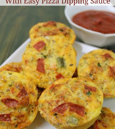 Pizza Egg Puffs Recipe and Pizza Dippig Sauce