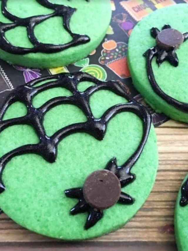 Yummy Mint Spider Cookies Story