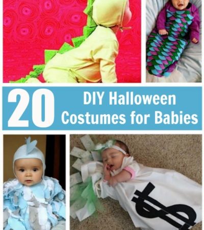 Your baby will look adorable in any of these 20 DIY Halloween Costumes for Babies. Easy to follow tutorials are included for you to create them yourself!