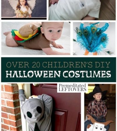 Here are 20 DIY Halloween Costumes for Children that include creative and simple ideas for your little ones. These tutorials include no-sew options as well!