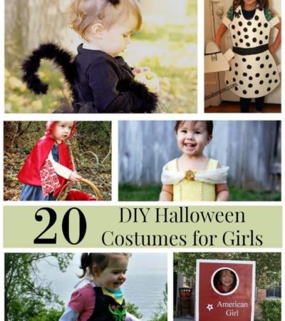 These 20 DIY Halloween Costumes for Girls are perfect for trick-or-treating or Halloween parties. They include simple tutorials and creative costume ideas.