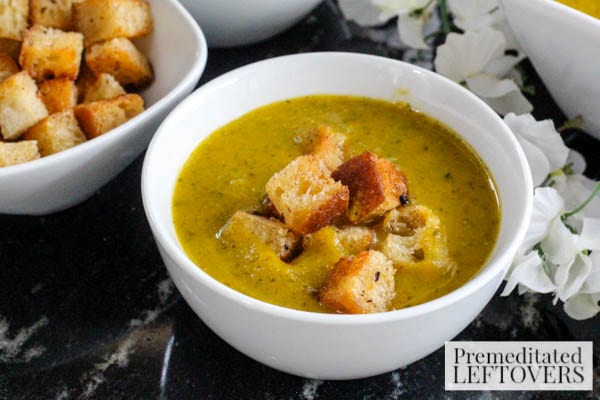 Instant Pot Butternut Squash Soup with collard greens and potatoes