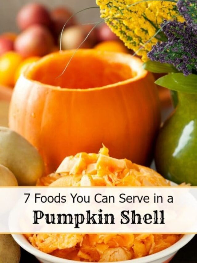 Fall Foods You Can Serve in a Pumpkin Shell