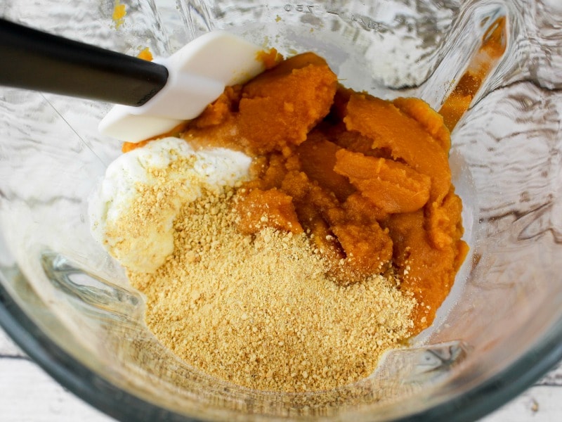 Pumpkin Pie Milkshake- combine ingredients in a blender