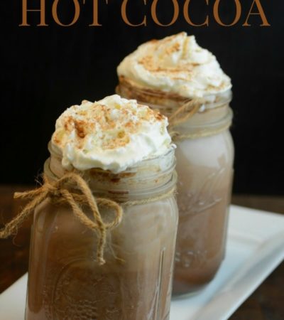 Pumpkin Pie Spiced Hot Cocoa Recipe - This is a delicious twist on hot chocolate!