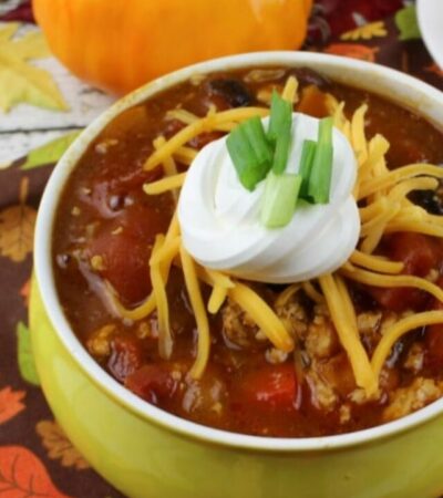 Crockpot Sweet Pumpkin Chili