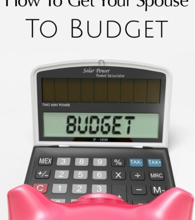 Learn How to Get Your Spouse to Budget with these simple tips! They will help you become the family budget planner with compromise and good communication!