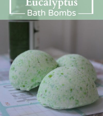 These homemade Eucalyptus Bath Bombs are perfect for when you're feeling under the weather or need to unwind. Make them in batches for yourself or friends!