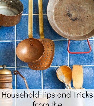 Looking for frugal ways to clean and maintain your home? Check out these clever Household Tips from the Depression Era!