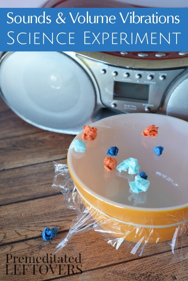 Sound and Volume Vibrations Science Experiment for Kids
