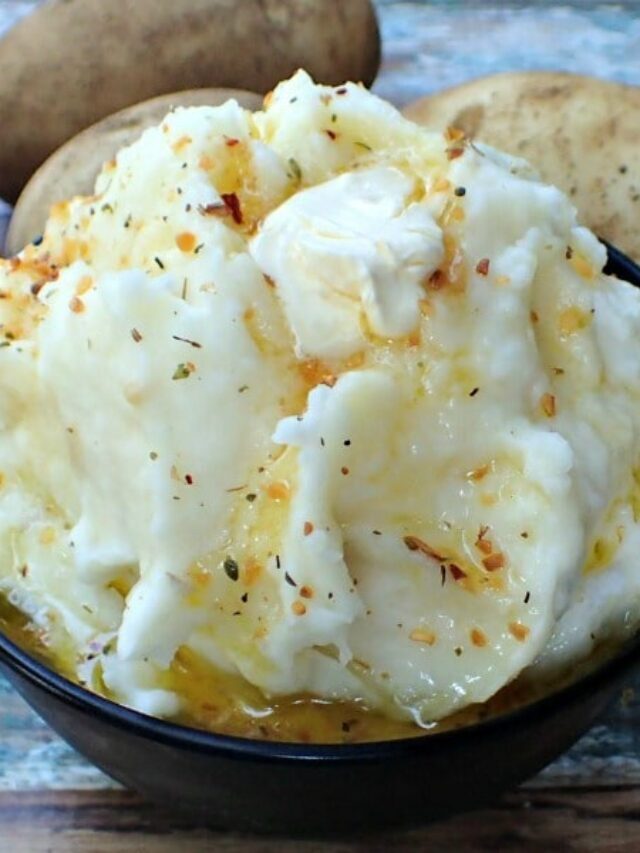 Garlic Butter Mashed Potatoes – Story