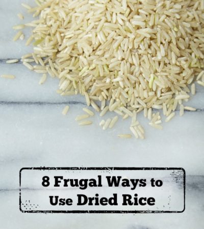 Not only is dried rice inexpensive, but it has a lot of practical uses as well. Here are 8 Frugal Ways to Use Dried Rice around your home.