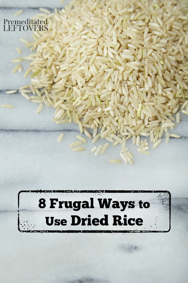 Not only is dried rice inexpensive, but it has a lot of practical uses as well. Here are 8 Frugal Ways to Use Dried Rice around your home.