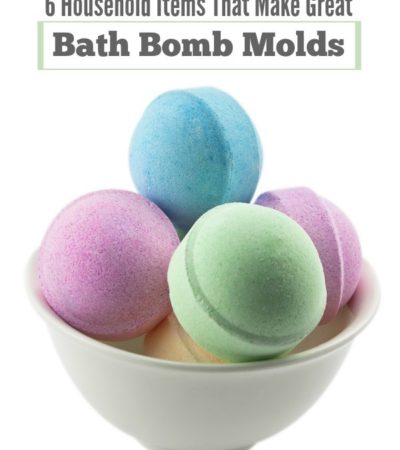 You don't need store bought molds to make bath bombs. Save your money and use one of these 6 Household Items That Make Great Bath Bomb Molds instead.