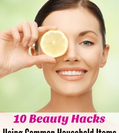 Some of the best beauty products can be found around your home! These 10 Beauty Hacks Using Common Household Items include frugal hair and skincare tips.