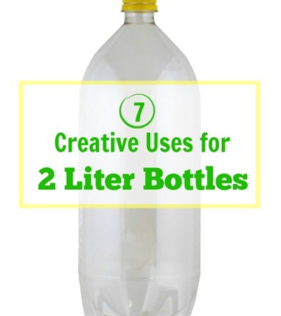 Empty 2 liter soda bottles can really come in handy around your home! Get some great ideas with these 7 Creative Uses for 2 Liter Bottles.