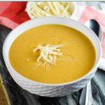 On chilly nights there's nothing more comforting than a big bowl of soup! Warm up with this quick and easy Instant Pot Creamy Tomato and Yogurt Soup recipe.