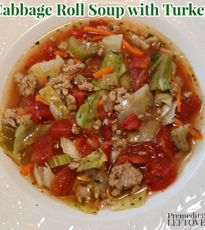 cabbage roll soup recipe with ground turkey