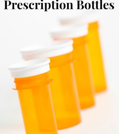 Do you end of up with a lot of empty medication bottles each month? Don't throw them away! Check out these 7 Creative Uses for Empty Prescription Bottles.