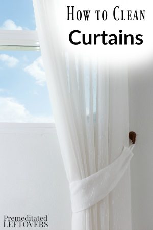 How to Clean Curtains