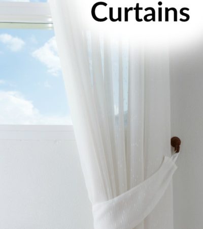 Curtains should be cleaned regularly to eliminate odors and allergens in your home. Learn how to do this with these tips on How to Clean Curtains.