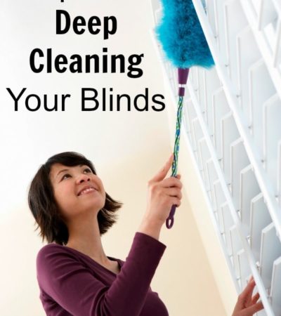 Are your window blinds often neglected when it comes to cleaning your home? Use these helpful Tips for Deep Cleaning Your Blinds.