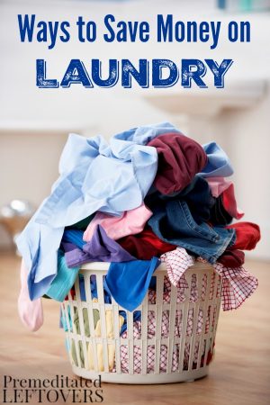 Ways to Save Money on Laundry