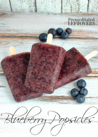 Easy Homemade Blueberry Popsicles Recipes