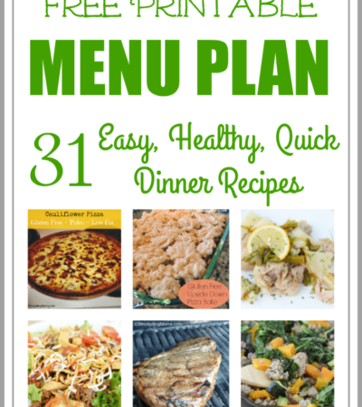 Easy and Healthy Dinner Meal Plan for July