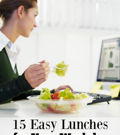 Packing lunches is a great way to save money. Here are 15 easy lunches for your workday that are easy to make and will add variety to your packed lunches.