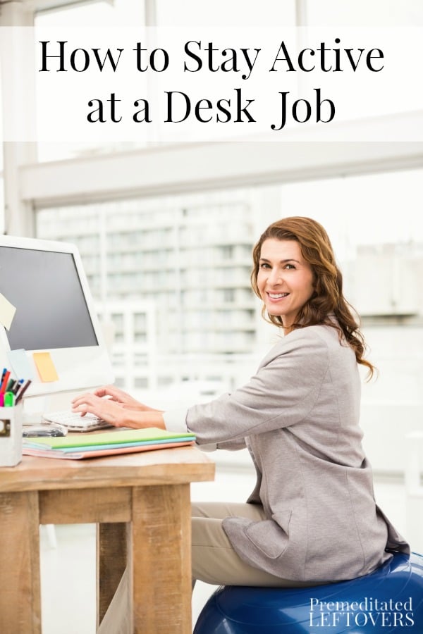 It is tough to stay active when you work at a desk, but these tips on how to stay active at a desk job make it easier to work fitness into your workday.