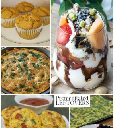 Make just a few of these 10 delicious make-ahead breakfast recipes and you will be able to eat homemade breakfasts on the go all week long.
