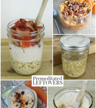 Try these overnight oatmeal recipes for a quick and nutritious breakfast you can make the night before or days ahead of time.