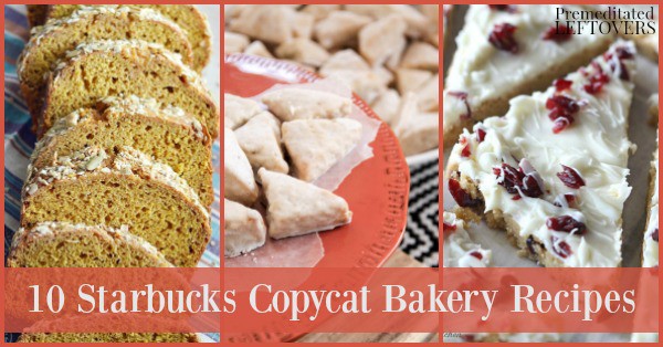 Have you ever wanted to try to make your favorite Starbucks treat? You can with these Starbucks Copycat Recipes for 20 of your favorite drinks and baked goods.
