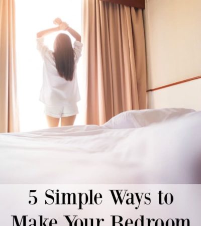 A better night's sleep starts with a sleep-friendly bedroom. Try these 5 simple ways to make your bedroom sleep-friendly to get a better night's sleep.