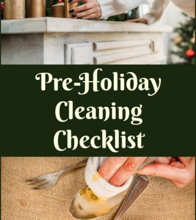 Pre-Holiday Cleaning Checklist