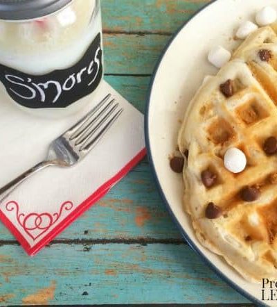 Quick and Easy S'mores Waffles Recipe