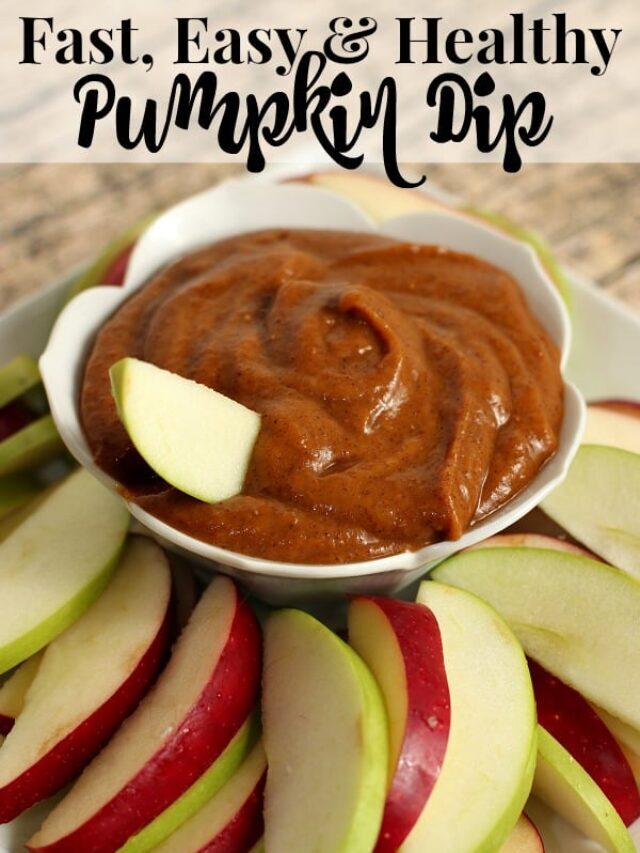 The Best Healthy Pumpkin Dip