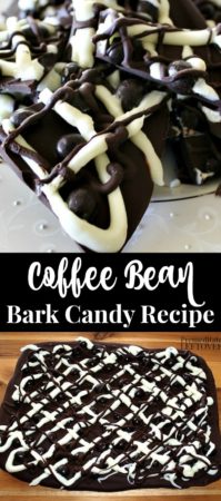 This homemade coffee bean bark candy recipe will be a hit with all the coffee lovers in your life!