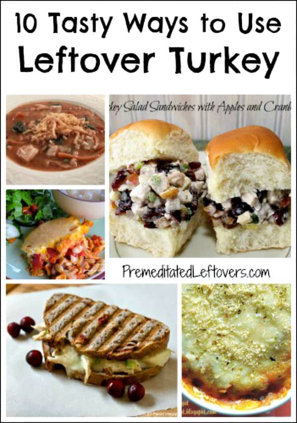 10 Tasty recipes using leftover turkey. Try a few of these Leftover Turkey Recipes to use up your Thanksgiving leftovers. You can use leftover cooked turkey immediately or freeze your leftover turkey meat to use in future recipes