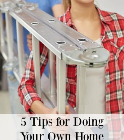 Fixing things yourself will only save you money if you do the job right. Here are 5 tips for doing your own home repairs safely.