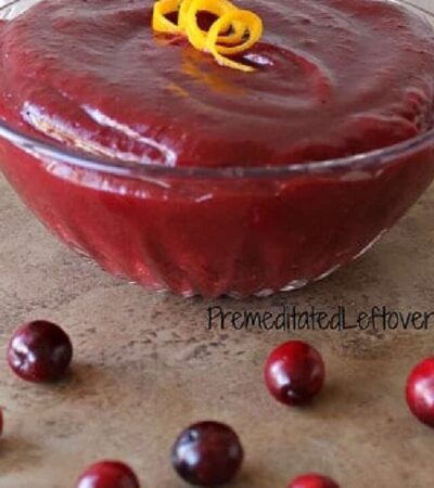 Orange-Cranberry Sauce Recipe