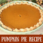 pumpkin pie recipe with brown sugar and extra spices