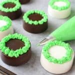 Chocolate Covered Oreo Wreath Cookie Recipe