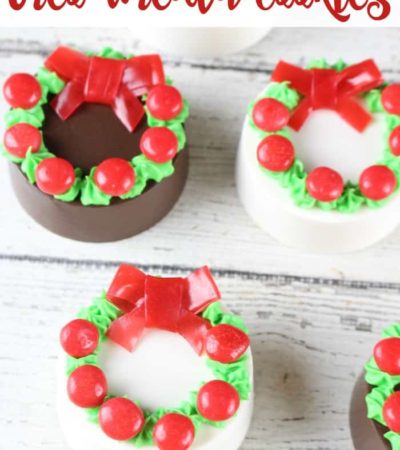 Oreo Wreath Cookies