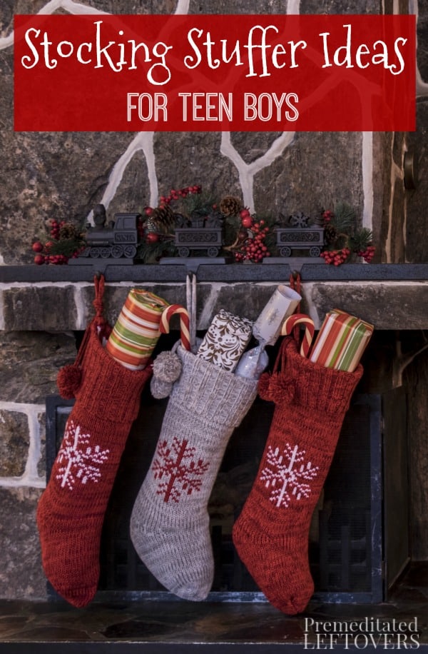 Stocking stuffers for teen boys can be hard to find. We got you covered, with some stocking stuffer ideas that they will like and fit into their stocking!