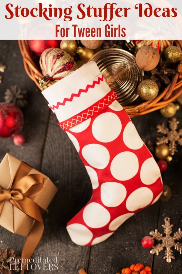 Have you been looking for stocking stuffers for tween girls? We have your back with this fun list of stocking gift ideas she will enjoy.