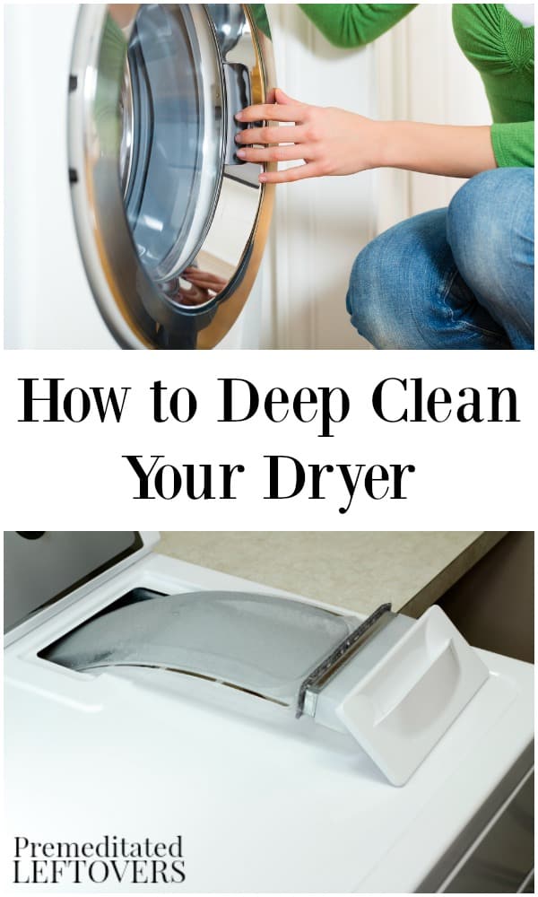 How to Clean a Dryer