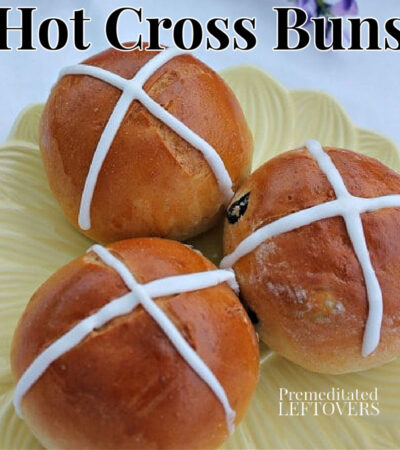 homemade hot cross buns recipe